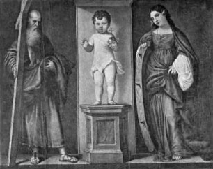 Christus mit der Heiligen Katharina und dem Heiligen Andreas