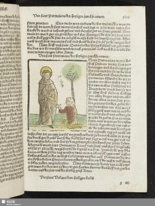 Von sant Potenciana der heyligen junckfrauwen