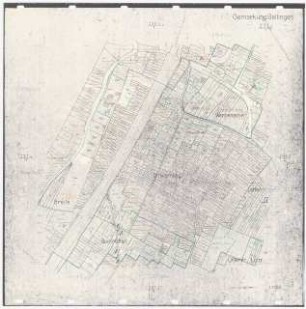 Landschaftsaufbauplanung Bellingen: Gemarkung Bellingen 1:1000