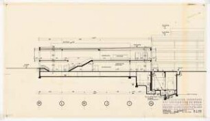 Physikalische Institute der Universität Köln: Hörsaal Schnitt C, 1:100