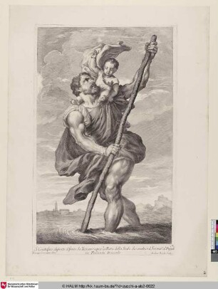 S. Cristoforo [Hl. Christophorus; Der heil. Christoph; Christophe (S.)]