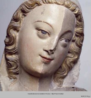 Madonna mit Kind : Kopf der Madonna