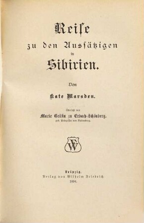 Reise zu den Aussätzigen in Sibirien
