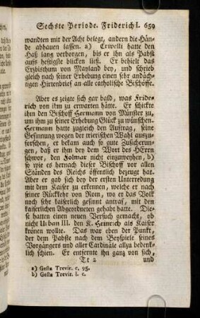 659-663, Aber es zeigte sich gar bald, was Friderich von ...