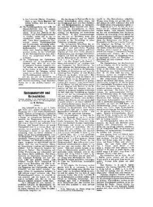 Rechenunterricht und Rechenbücher : (Schluß)