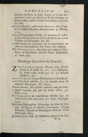 197-202, Thelogia Gentilium & Oracula.
