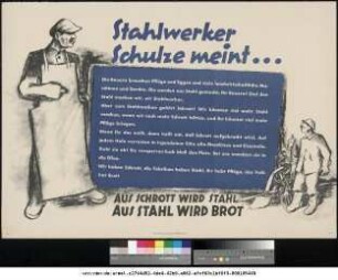 Originaltitel: Stahlwerker Schulze meint...