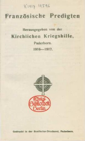 Französische Predigten