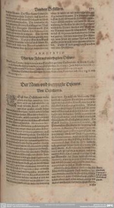 Der Neun und viertzigste Discurs. Von Destilirern.
