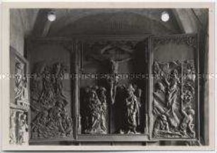 Detwang, Pfarrkirche St. Peter und Paul, Altarretabel von Tilman Riemenschneider
