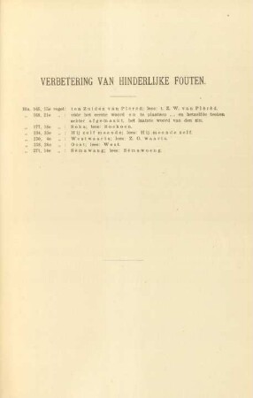 Verbetering van hinderlijke fouten