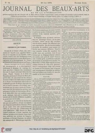 Nr. 12 (30 Juin 1870)