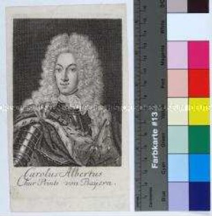 Porträt des Karl Albrecht Kurprinz von Bayern