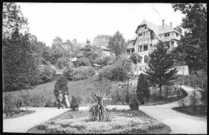 Bad Elster. Kurpark, Villa Sachsengrün