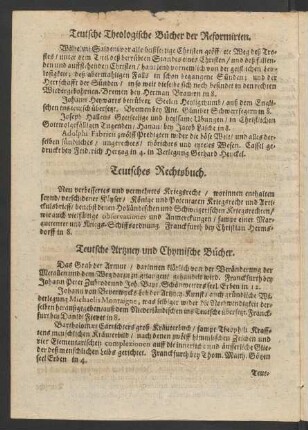 Teutsches Rechtsbuch.