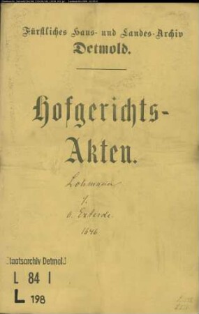 Lomann, Joachim gegen Wilhelm Jobst von Exterde zu Ahmsen - Darlehen aus dem Beneficium Simonis et Judae ap[ostolorum]