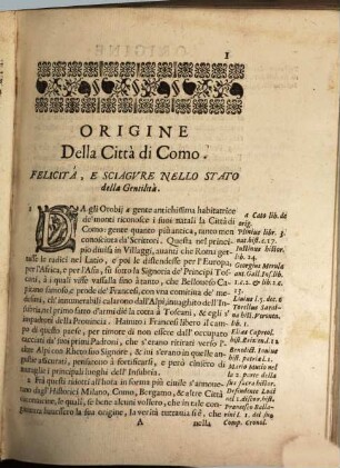 Degli annali sacri della città di Como, 1. (1663)