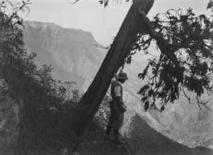 Steilhang : Rand des in Eritrea gelegenen Teils des Hochlands von Abessinien