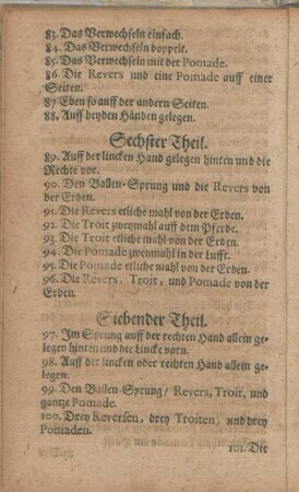 Siebender Theil.