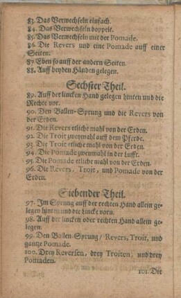 Siebender Theil.