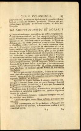 De Procuratoribus Et Notariis.