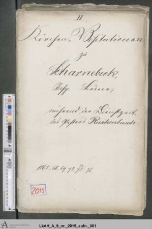 Scharnebeck: Visitationsakten