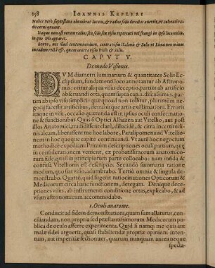 158-221, Caput V. De modo visionis