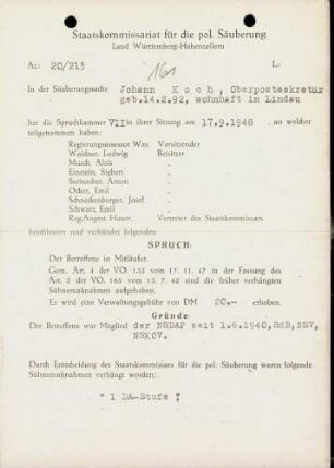 Koch, Johann