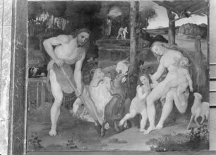 Adam und Eva nach der Vertreibung aus dem Paradies