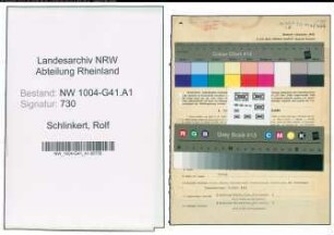 Entnazifizierung Rolf Schlinkert , geb. 20.12.1919 (Polizeibeamter)