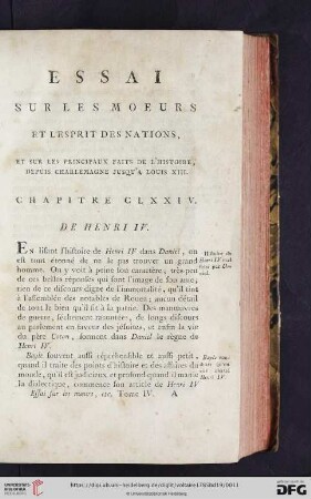 Chapitre CLXXIV