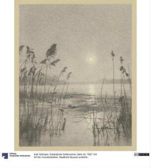 Scheidende Wintersonne