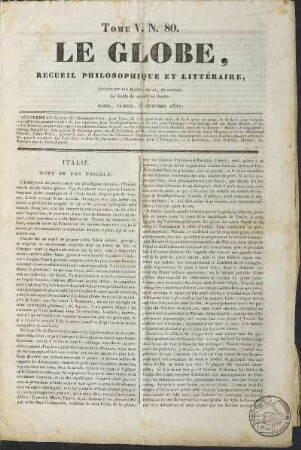 1827, 80: Heft