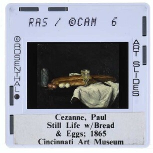Cézanne, Stillleben mit Brot und Eiern