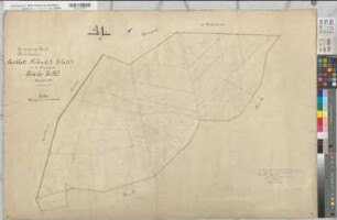 Barlo (Bocholt), Teilung des Barloer Venns, Urkarte 1 Flur Y, Bbl.