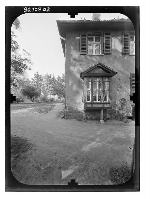 Liepen (Neetzow-Liepen). Schloss. Seitenfront (Teilansicht)