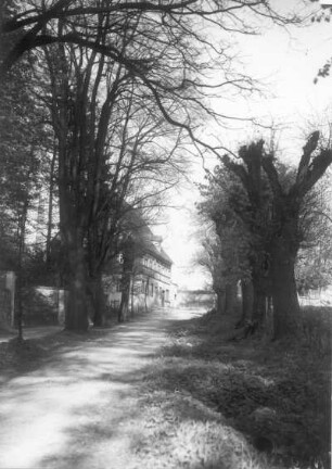 Dorfschmiede und Gasthof "Rittergut Ehrenberg" : Ehrenberg. Blick zu Dorfschmiede und Gasthof "Rittergut Ehrenberg"