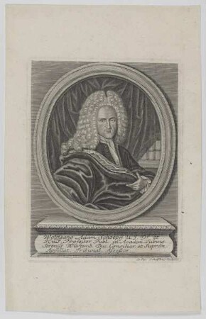 Bildnis des Wolffgang Adam Schoepff