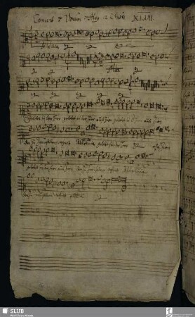 XLVII. Franck, Melchior: Alleluia lobet