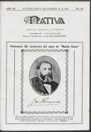 11.1934=Nr. 131: Nativa, 11.1934=Nr. 131