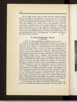 Die große Angriffsschlacht: Merville