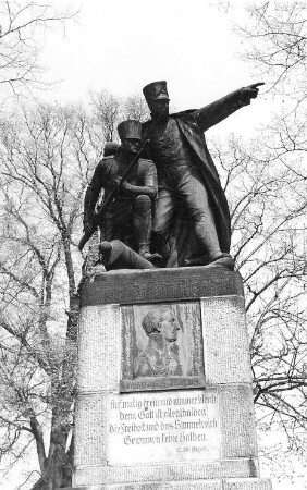 Niedergörsdorf-Dennewitz. Denkmal zur Erinnerung an die Schlacht bei Dennewitz 1813