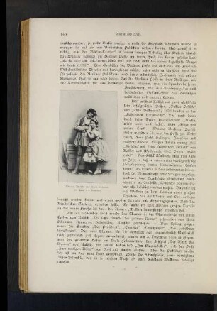 Theodor Reusche und Anna Schramm als Faust und Gretchen