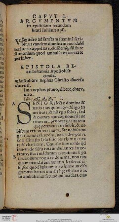 Epistola beati Iohannis apostoli
