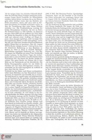 59: Caspar David Friedrichs Gartenlaube