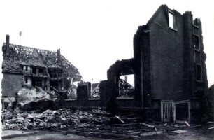 Zerstörungen Zweiter Weltkrieg. Weiherfeld