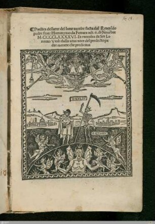 Predica dell'arte del bene morire : il 2 Novembre 1496