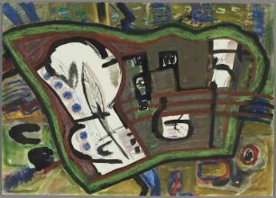 Lyrikerin auf dunklem Feld (Verehrung für Else Lasker-Schüler)