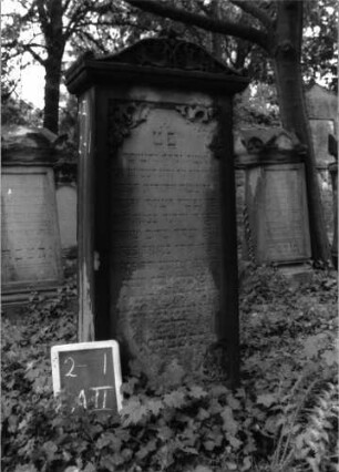 Grabstein A II/2/1 (Detailaufnahme 1)