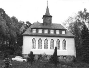 Affalter (Lößnitz-Affalter). Pfarrkirche (1929-1931; G. Tümpel). Ansicht von Süden